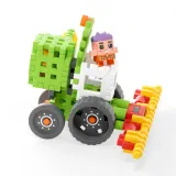 Конструктор Marioinex Mini Waffle FARMER 907528 Комбайн 60 деталей арт. 907528 / Конструктор Мариоинекс — фото 3