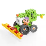 Конструктор Marioinex Mini Waffle FARMER 907528 Комбайн 60 деталей арт. 907528 / Конструктор Мариоинекс — фото 5