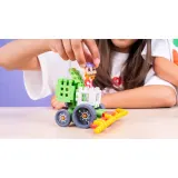 Конструктор Marioinex Mini Waffle FARMER 907528 Комбайн 60 деталей арт. 907528 / Конструктор Мариоинекс — фото 7