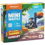 Конструктор Marioinex Mini Waffle FARMER 907511 Вилочный погрузчик 50 деталей арт. 907511 / Конструктор Мариоинекс — фото 2
