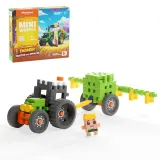 Конструктор Marioinex Mini Waffle FARMER 907498 Трактор с опрыскивателем 50 деталей арт. 907498 / Конструктор Мариоинекс — фото 1