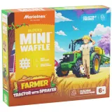 Конструктор Marioinex Mini Waffle FARMER 907498 Трактор с опрыскивателем 50 деталей арт. 907498 / Конструктор Мариоинекс — фото 2