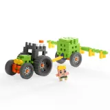 Конструктор Marioinex Mini Waffle FARMER 907498 Трактор с опрыскивателем 50 деталей арт. 907498 / Конструктор Мариоинекс — фото 6