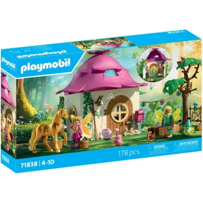 Playmobil - Уютный дом фей и золотой единорог 71838