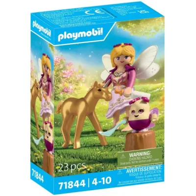 Игровой набор Playmobil 71844 Золотой жеребёнок с феей 71844 23 детали