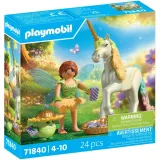 Игровой набор Playmobil 71840 Коллекционный единорог Rainbow Flower с феей 71840 24 детали — фото 1