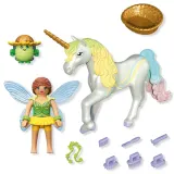 Игровой набор Playmobil 71840 Коллекционный единорог Rainbow Flower с феей 71840 24 детали — фото 2