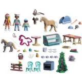 Адвент-календарь Playmobil 71952 Конная кофейня 81 деталь — фото 3