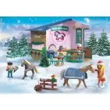 Адвент-календарь Playmobil 71952 Конная кофейня 81 деталь — фото 4