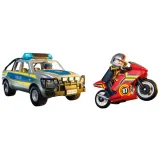 Игровой набор Playmobil 71875 Погоня на полицейском пикапе City Action 71875 39 деталей — фото 2