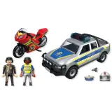 Игровой набор Playmobil 71875 Погоня на полицейском пикапе City Action 71875 39 деталей — фото 3
