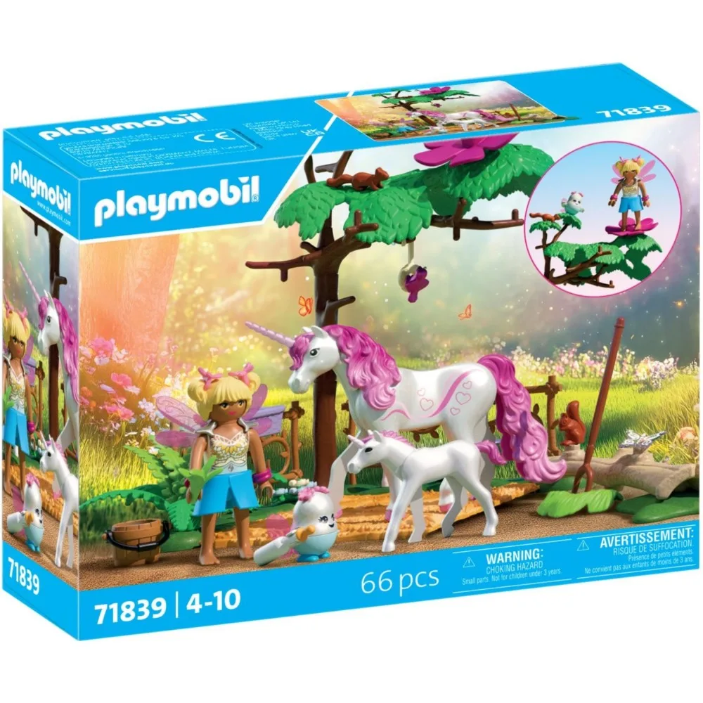 Playmobil 71839 Волшебная конюшня единорогов 66 деталей