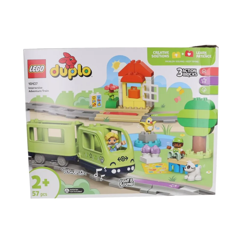 Конструктор LEGO DUPLO Town 10427 Приключение с интерактивным поездом