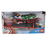 Конструктор LEGO City 60445 Грузовик Формулы 1 с болидами RB20 и AMR24 — фото 1