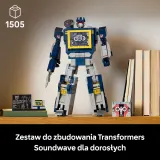 Конструктор LEGO Icons 10358 Трансформеры: Саундвейв — фото 6