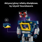 Конструктор LEGO Icons 10358 Трансформеры: Саундвейв — фото 8