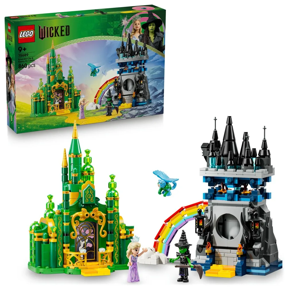 Конструктор LEGO Wicked 75689 Изумрудный город и замок Киамо Ко