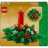 Конструктор LEGO Icons 40743 Рождественское украшение для стола — фото 4
