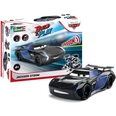 Сборная модель Revell Build 06563 & Play Джексон Шторм Disney Тачки 1:20 06563