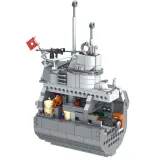 Конструктор Revell Brick System 00960 подводная лодка «Das Boot» U-96 1:56 6483 детали 00960 — фото 5