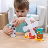 Melissa & Doug - Деревянные КОНСТРУКТОРЫ Blockables На ферме 16 элементов 20155254 — фото 3