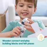 Melissa & Doug - Деревянные КОНСТРУКТОРЫ Blockables На ферме 16 элементов 20155254 — фото 7