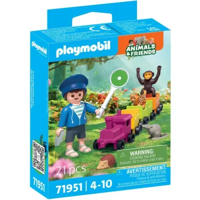 Playmobil Animals 71951 & Friends Прогулка на паровозике 21 деталь