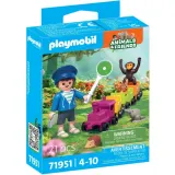 Playmobil Animals 71951 & Friends Прогулка на паровозике 21 деталь — фото 1
