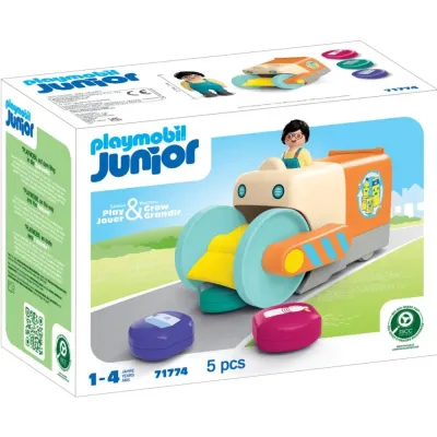 Playmobil Junior 71774 Мусоровоз для сортировки отходов 5 деталей