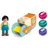 Playmobil Junior 71774 Мусоровоз для сортировки отходов 5 деталей — фото 3