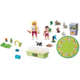 Playmobil 71753 my Life Девочки с кроликами 30 деталей — фото 3