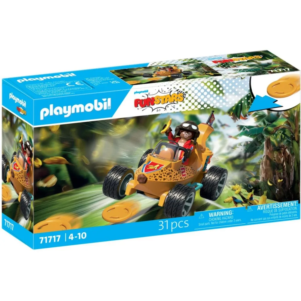 Playmobil Funstars Racing 71717 Картинг Банан 31 деталь