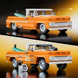 MEGA Brands JFW70 JFT20 — Конструктор MEGA Hot Wheels Chevy Pickup 1962 — фото 6
