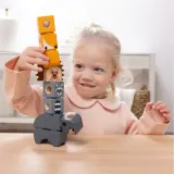 Spin Master 93481 20155253 — Конструктор Melissa & Doug Blockables Деревянные зверушки 16 деталей — фото 4