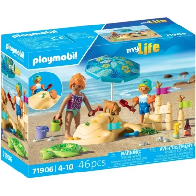 Playmobil 71906 my Life Семья на пляже 46 деталей