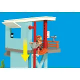Playmobil 71903 my Life Спасательная вышка и пляжный багги 125 деталей — фото 4