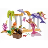 Игровой набор Playmobil 71861 Русалочки с сокровищем и дельфином Princess Magic 71861 49 деталей — фото 2