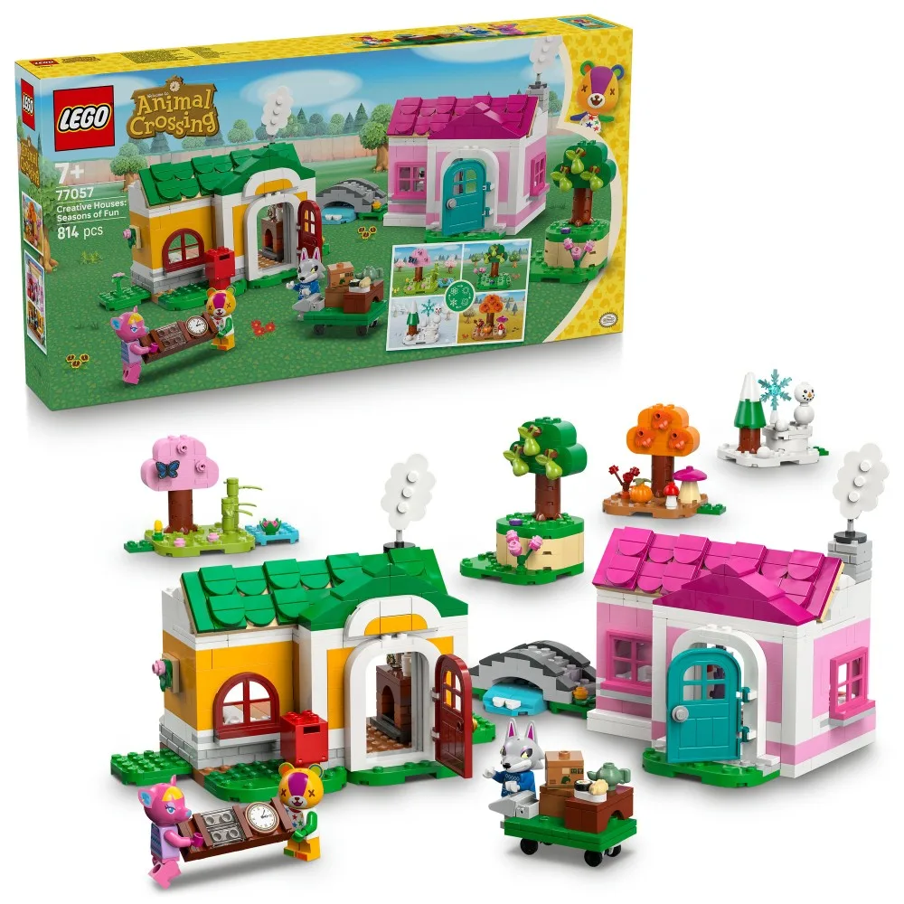 Конструктор LEGO Animal Crossing 77057 Творческие домики Игровые сезоны