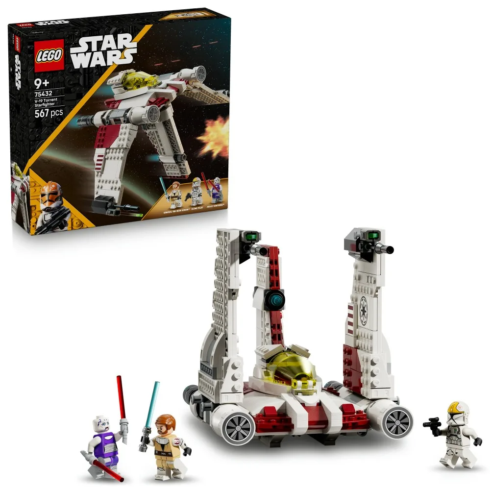 Конструктор LEGO Star Wars 75432 Звёздный истребитель V-19 Torrent