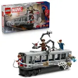 Конструктор LEGO Marvel 1973 76321 Человек-паук против Доктора Осьминога сцена в метро — фото 1