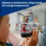 Конструктор LEGO Marvel 1973 76321 Человек-паук против Доктора Осьминога сцена в метро — фото 7