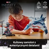 Конструктор LEGO Marvel 76325 Мстители Эпоха Альтрона Квинджет — фото 5