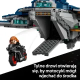Конструктор LEGO Marvel 76325 Мстители Эпоха Альтрона Квинджет — фото 7
