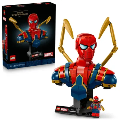 Конструктор LEGO Marvel 76326 Бюст Железного Паука