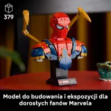 Конструктор LEGO Marvel 76326 Бюст Железного Паука — фото 5