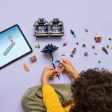 Конструктор LEGO Wednesday 76784 Цветок чёрной далии — фото 6