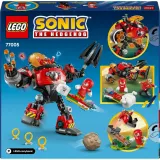 Конструктор LEGO Sonic 77005 the Hedgehog Наклз против доктора Эггмана в мехе Egg Crusher — фото 4