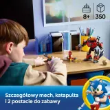 Конструктор LEGO Sonic 77005 the Hedgehog Наклз против доктора Эггмана в мехе Egg Crusher — фото 5