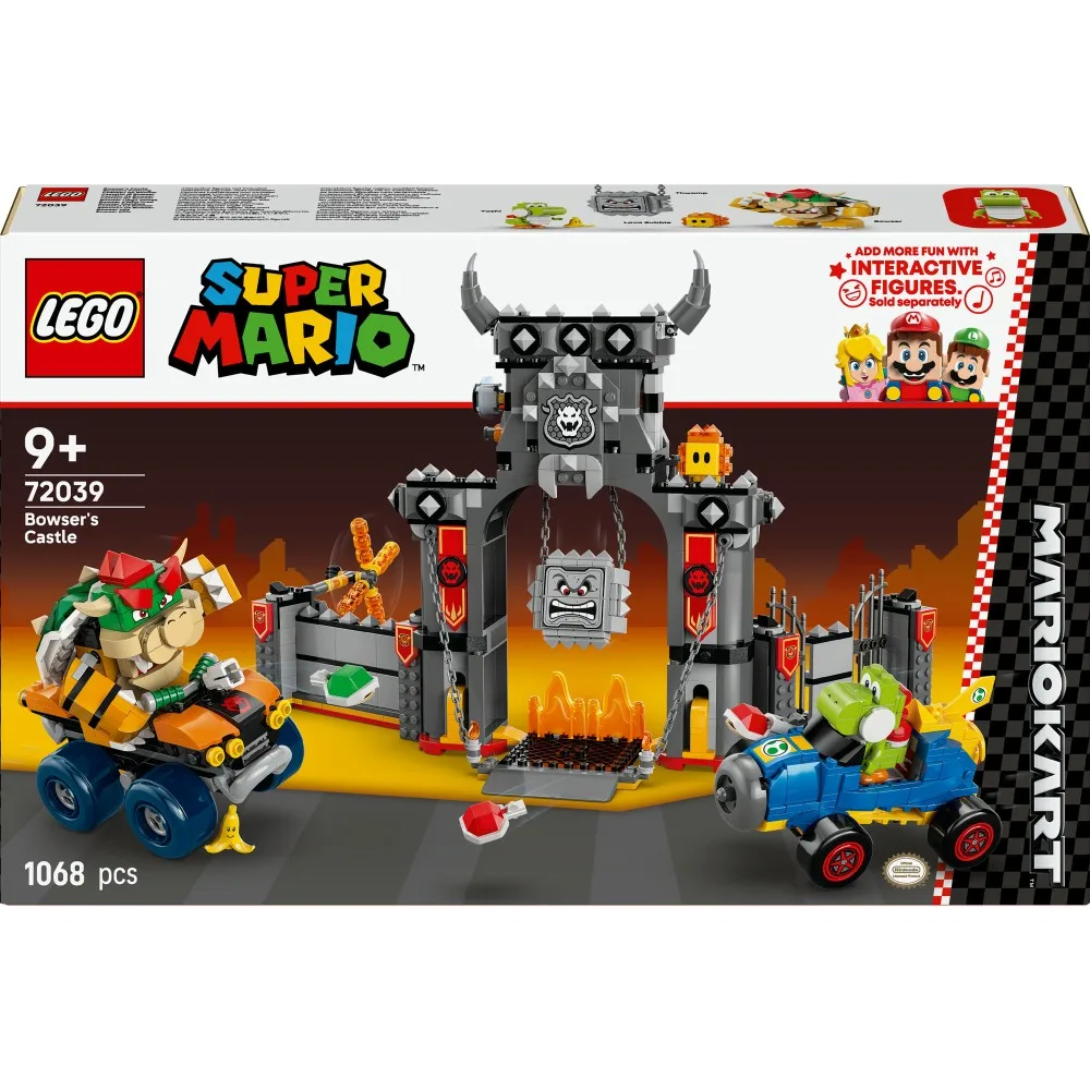 Конструктор LEGO Super Mario Mario Kart 72039 Боузер и его замок