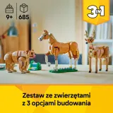 LEGO Creator - Красивая лошадь 3в1 31166 — фото 5